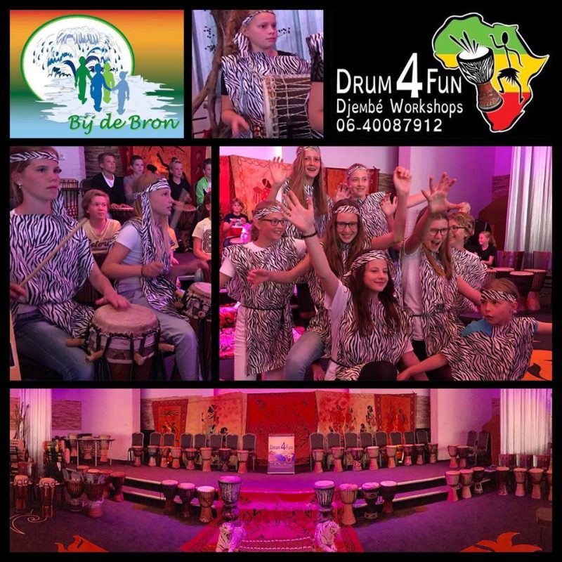 MUZIEKDAG BASISCHOOL | Djembe Workshops & Voorstelling!!